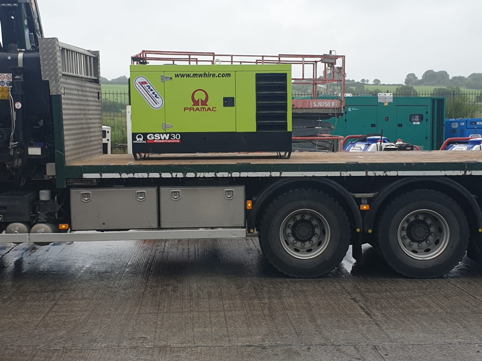 33 KVA Pramac...SOLD... to construction company in Cork